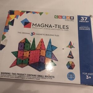3D Magnetic Building Set - 37 Pieces